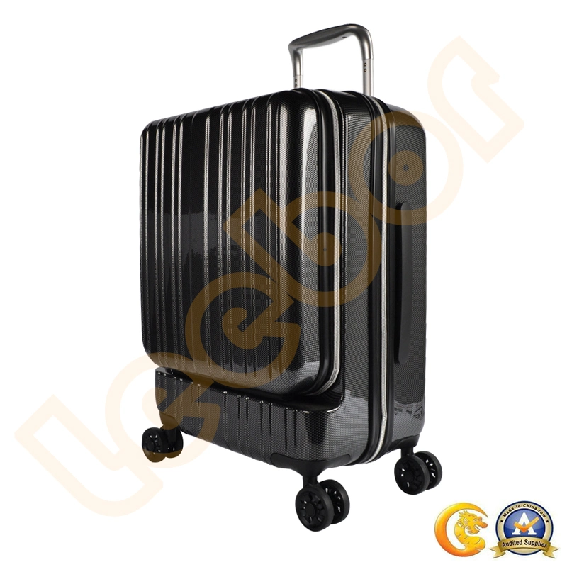 Factory Direct Sale OEM 16′ ′ Black Oxford Aluminum Trolley Travel Luggage